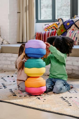 Stapel Spelletjes met Stapelstein Originals bij Grasonderjevoeten.nl