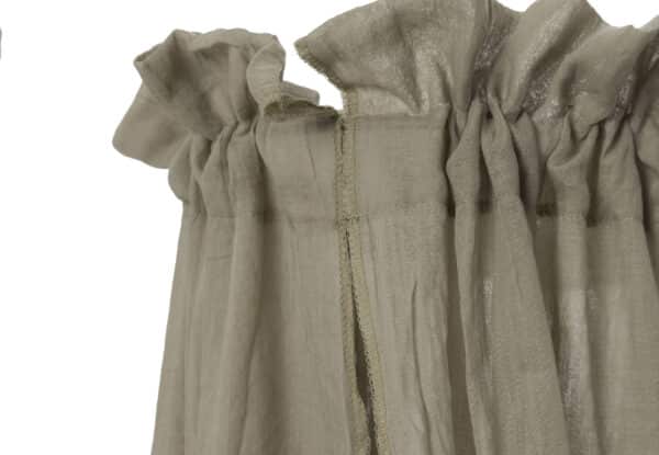 002-001-67058 Jollein Baby Wieg Sluier Olive Green 8717329376298 (1)