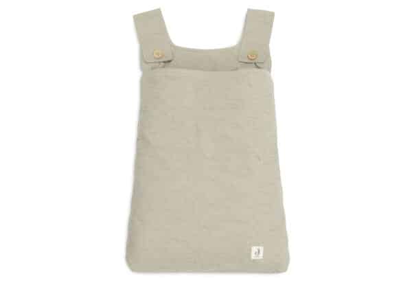 010-873-67052 Jollein Box Opbergzak Soft Waves Olive Green 8717329378131 - (1)