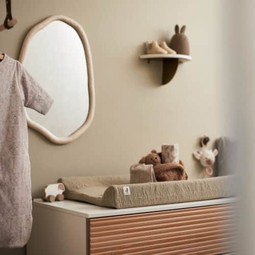 022-503-67052 Jollein Aankleedkussenhoes Soft Waves Olive Green 8717329377462 - (2)