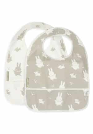 029-864-67091 Jollein Slab Waterproof Nijntje Miffy & Snuffy Olive Green (2 stuks) 8717329378865 (1)