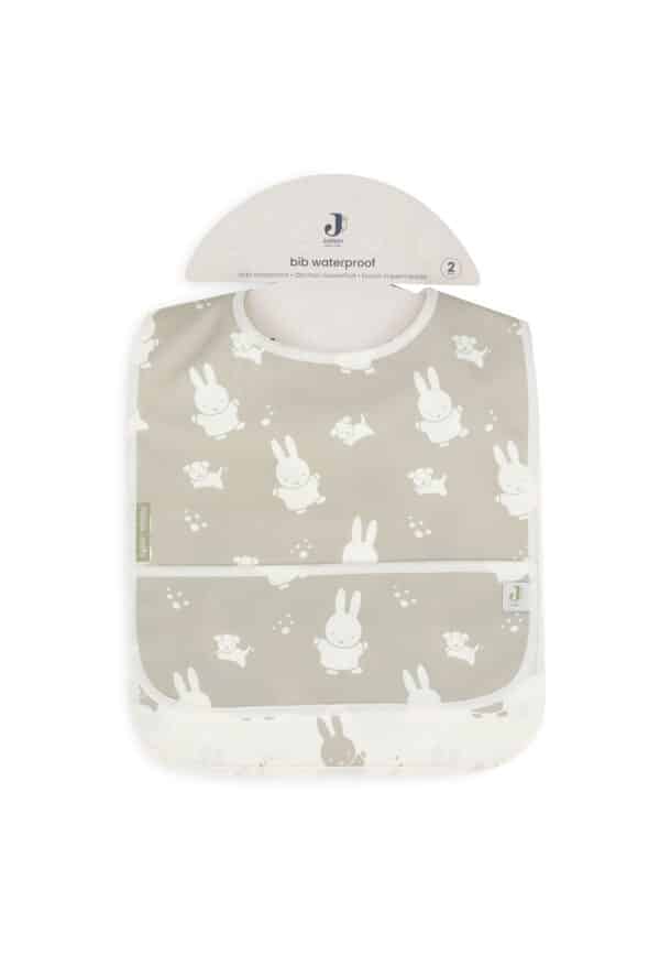 029-864-67091 Jollein Slab Waterproof Nijntje Miffy & Snuffy Olive Green (2 stuks) 8717329378865 (2)
