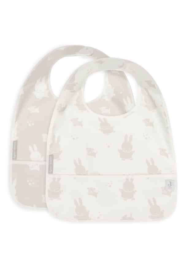 029-864-67092 Jollein Slab Waterproof Nijntje Miffy & Snuffy Nougat (2 stuks) 8717329378872 (1)