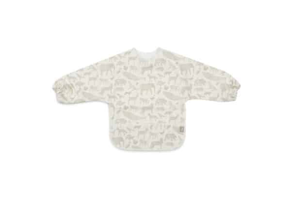 029-869-67043 Jollein Slab Waterproof met Mouw Animals Olive Green 8717329377042 (1)