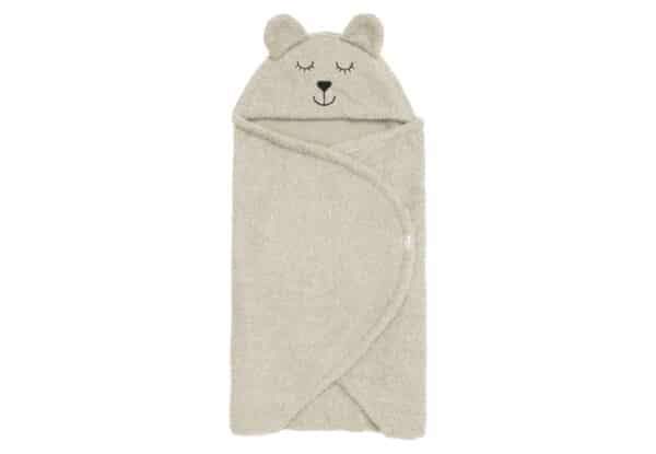 032-566-67061 Jollein Wikkeldeken Bear Boucle Olive Green 8717329376182 (4)