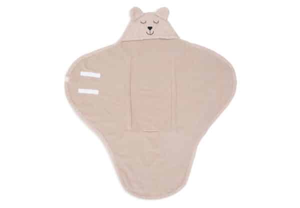 032-566-67062 Jollein Wikkeldeken Bear Boucle Wild Rose 8717329376175 (2)