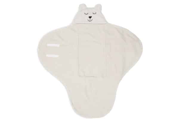 032-566-67063 Jollein Wikkeldeken Bear Boucle Oatmeal 8717329376168 (1)