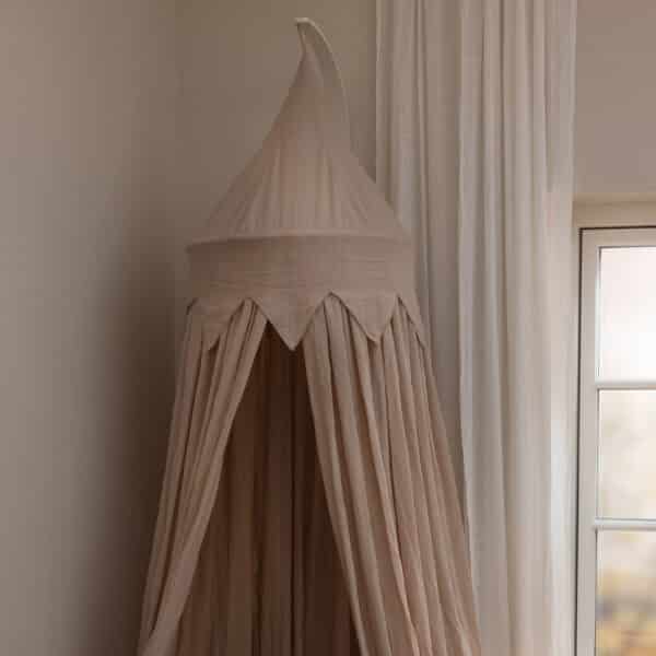 101530011 Sebra Hemeltje Ledikant Canopy Seabreeze Beige 5704680067760 (2)