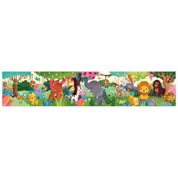 112543 Janod Puzzel Koffer - Wilde Dieren 3700217325435 (3)