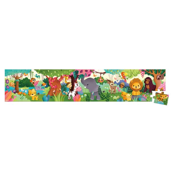 112543 Janod Puzzel Koffer - Wilde Dieren 3700217325435 (4)