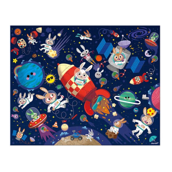 112545 Janod Puzzel Koffer - Raket 3700217325459 (3)