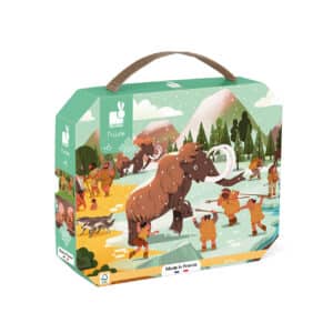 112546 Janod Puzzel Koffer - Prehistorie 3700217325466 (1)