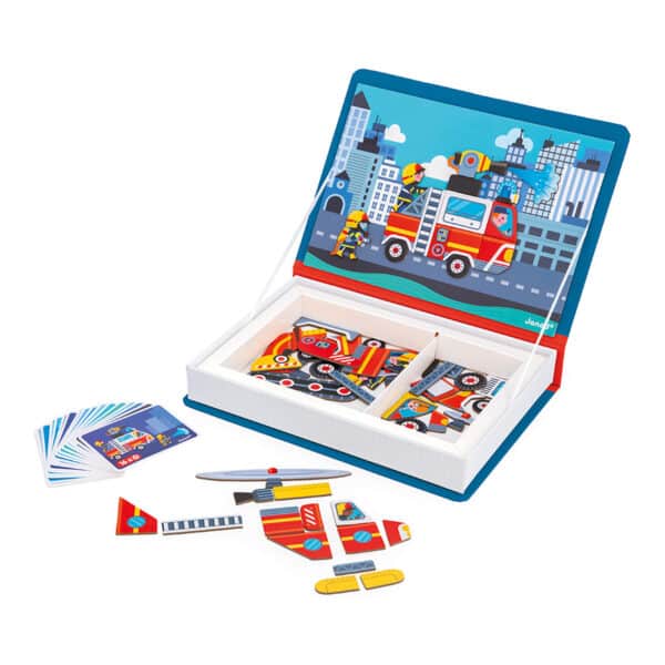 112583 Janod Magneetboek Magneti - Brandweer 3700217325831 (2)