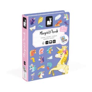 112584 Janod Magneetboek Magneti - Eenhoorns 3700217325848 (1)