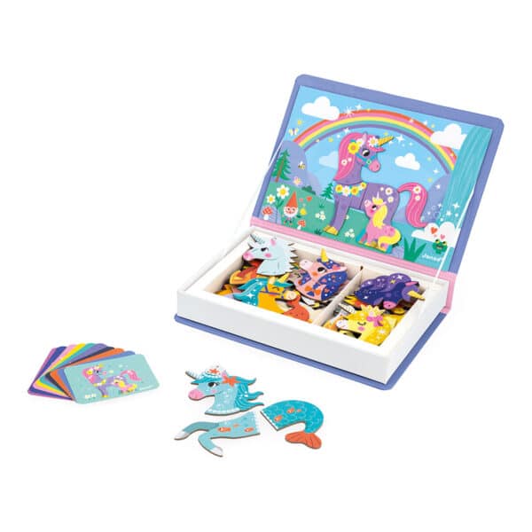 112584 Janod Magneetboek Magneti - Eenhoorns 3700217325848 (4)