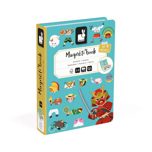 112598 Janod Magneetboek Magneti - Geschiedenis 3700217325985 (1)