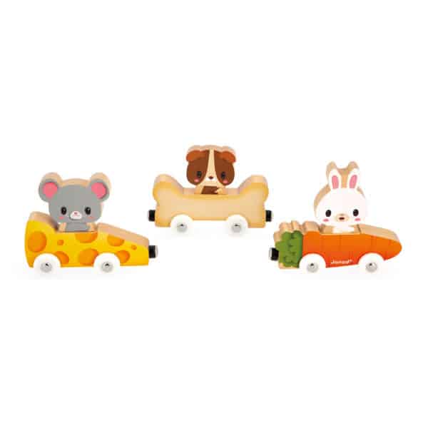 Janod Boerderij Magnetische Huisdieren Auto's 3700217333157
