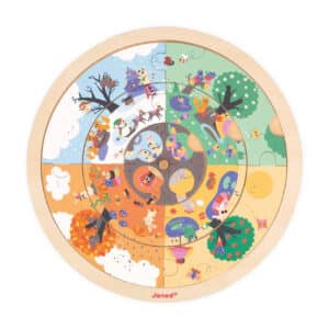 115090 Janod De Tuin Puzzel Rond 3700217350901 (1)