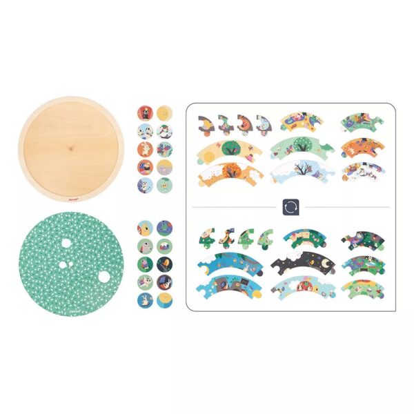 115090 Janod De Tuin Puzzel Rond 3700217350901 - (3)
