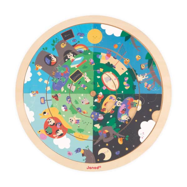 115090 Janod De Tuin Puzzel Rond 3700217350901 (3)