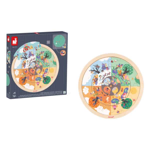 115090 Janod De Tuin Puzzel Rond 3700217350901 (4)