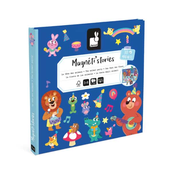 115455 Janod Magneti Stories Dierenfeest 3700217354558 (1)