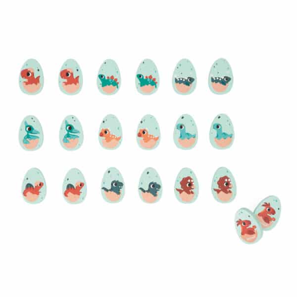 115826 Janod Dino Memory Spel Dino +2jr 3700217358266 - (5)