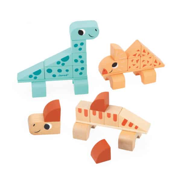 115833 Janod Dino Blokken Set Cubicosurus +2jr 3700217358334 - (1)