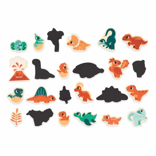 115839 Janod Dino Magneten Dino's (24 stuks) +2jr 3700217358396 - (3)