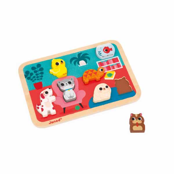 117122 Janod Chunky Puzzel Huisdieren 3700217371227 (4)