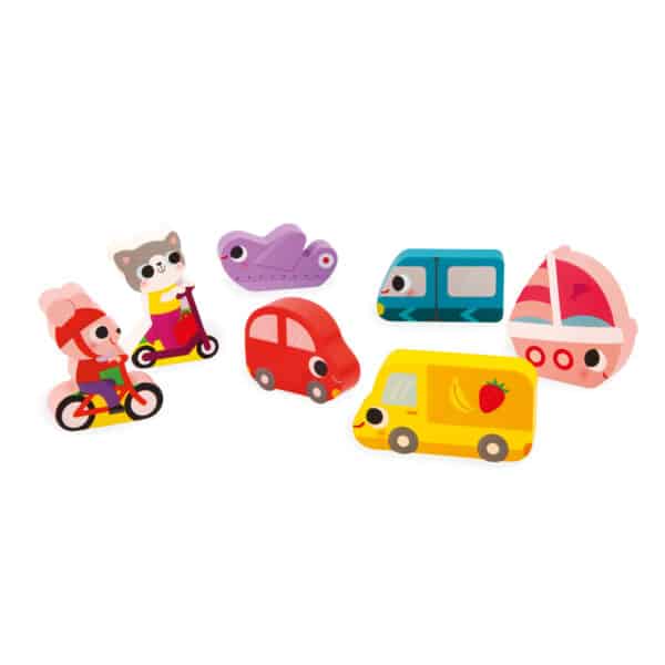 117124 Janod Chunky Puzzel Voertuigen 3700217371241 (2)
