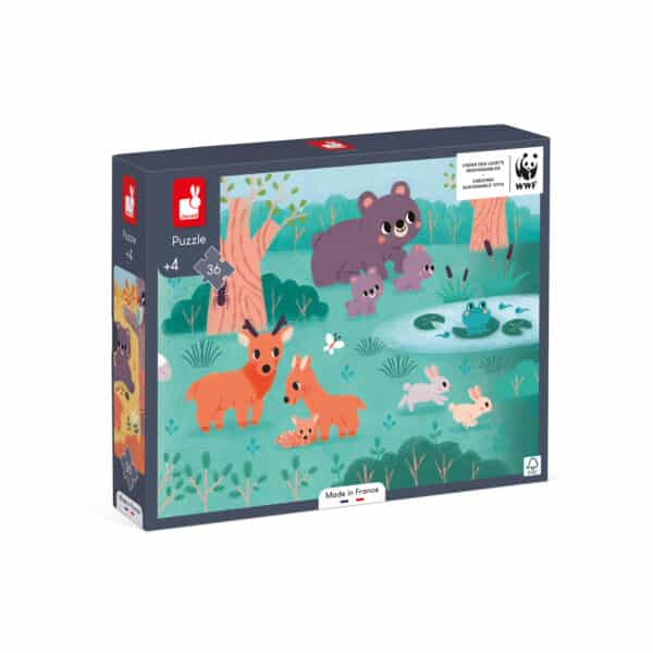 118645 Janod WWF Puzzel Panorama De Seizoenen +4jr 3700217386450 (3)