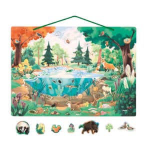 118647 Janod WWF Magneetbord Flora en Fauna +5jr 3700217386474 - (1)