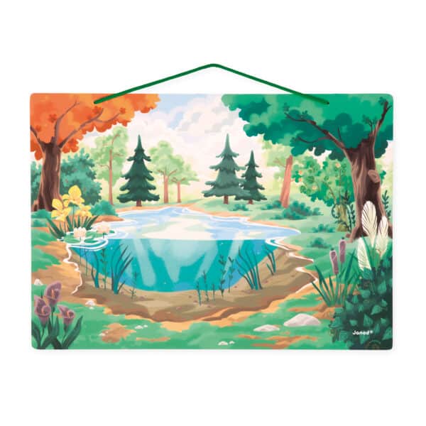 118647 Janod WWF Magneetbord Flora en Fauna +5jr 3700217386474 - (6)