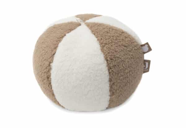 119-001-00105 Jollein Stoffen Speelbal Ivory Biscuit 8717329378681 (1)
