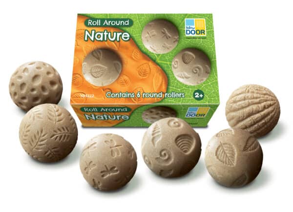 Yellow Door Sensory Stenen Roll Around Nature 5060213763531