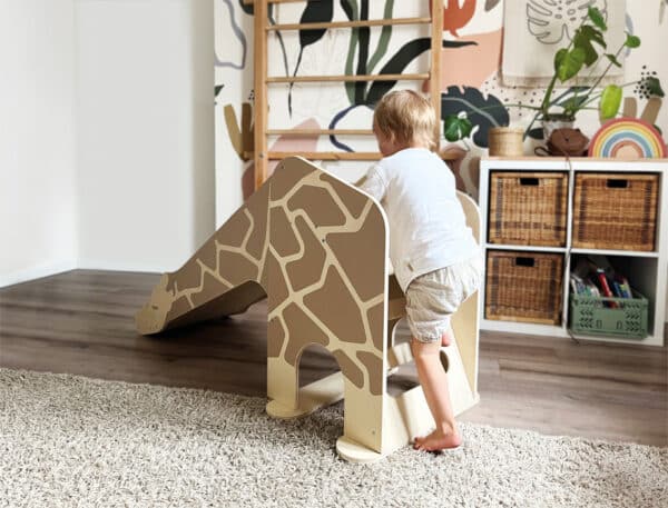 12424 Small Foot Wildlife Houten Glijbaan Giraf 4020972124241 (10)