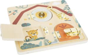 12460 Small Foot Safari Activity Bord Sloten en Sluitingen 4020972124609 (1)