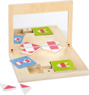 12463 Small Foot Educate Symmetrie Puzzel met Spiegel 4020972124630 (1)