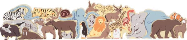 12465 Small Foot Alfabet Puzzel Dieren 4020972124654 (7)