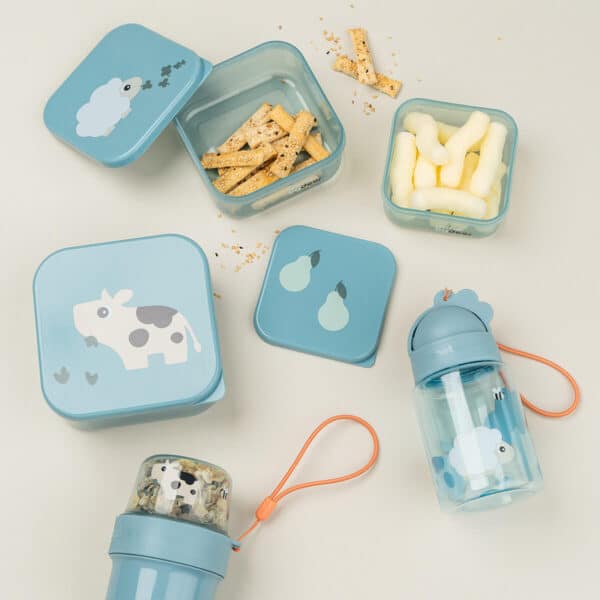 1256872 Done by Deer Snack Box Tiny Farm Blue (3 stuks) (1)