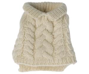 16-3925-00 Maileg Puppy Accessoires Sweater Off White 5707304128915 (2)