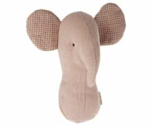 16-4703-00 Maileg Lullaby Friends Rammelaar Olifant Rose 5707304132523 (1)