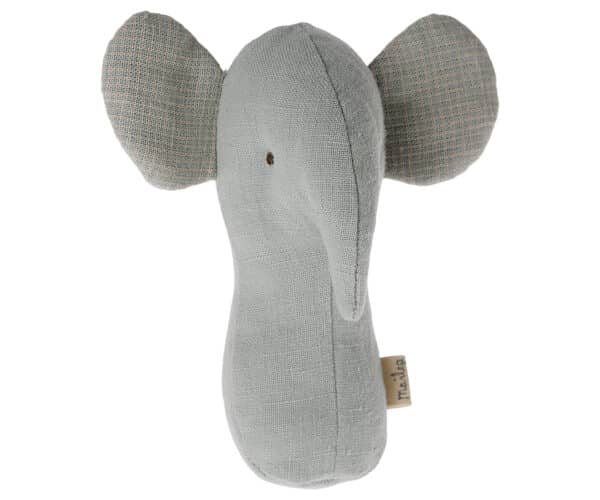16-4703-01 Maileg Lullaby Friends Rammelaar Olifant Light Dusty 5707304132530