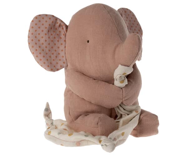 16-4971-01 Maileg Lullaby Friends Muziekdoos Olifant Rose 5707304134985 (1)