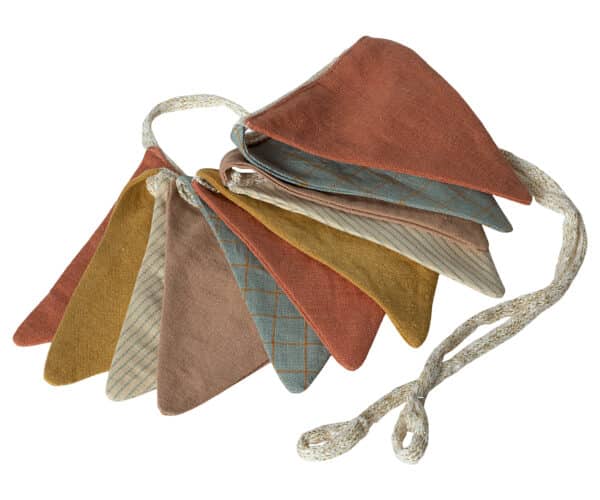 19-3540-00 Maileg Vlaggenslinger Garland Multi 5707304126256 - (2)