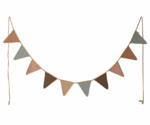 19-3541-01 - Maileg Vlaggenslinger Garland Ocher 5707304128304 - (1)