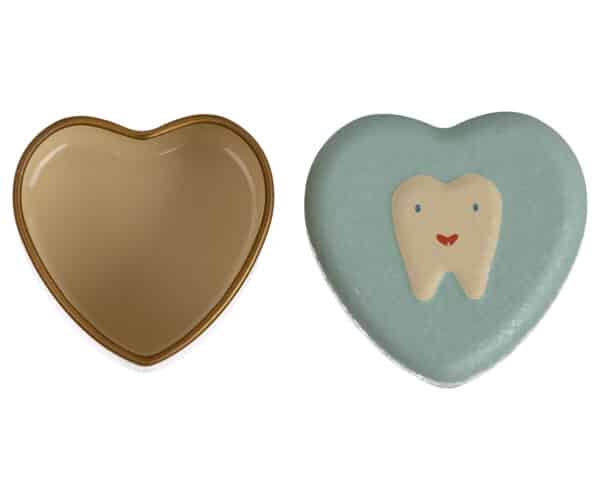 19-3607-01 Maileg Tandendoosje Tooth Box Mint Blauw 5707304129721 (2)