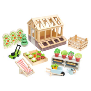 Tender Leaf Tuinkas met Moestuin - Greenhouse and Garden Set +3j