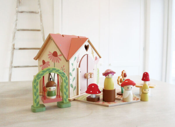 Tender Leaf Cottage Rosewood - Poppenhuis +3j